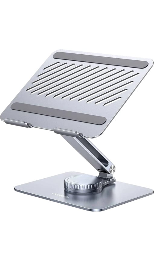 UGREEN Yükseklik ve Açı Ayarlı 360 Derece Döndürülebilir Alüminyum Tablet Notebook Standı, 90849
