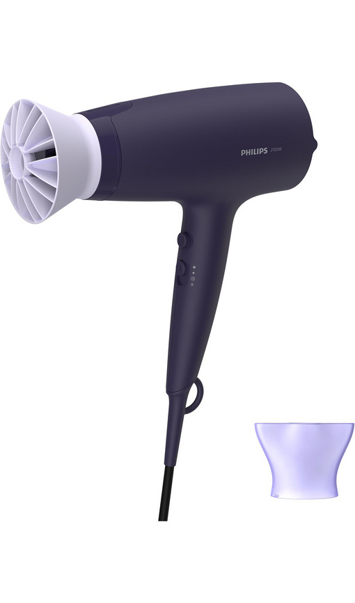 PHILIPS BHD340/10 2100 W Saç Kurutma Makinesi Siyah